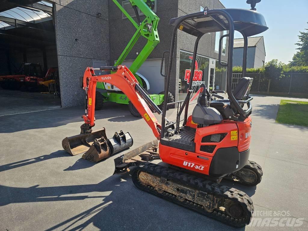 Kubota U 17-3 Mini kotrók < 7t