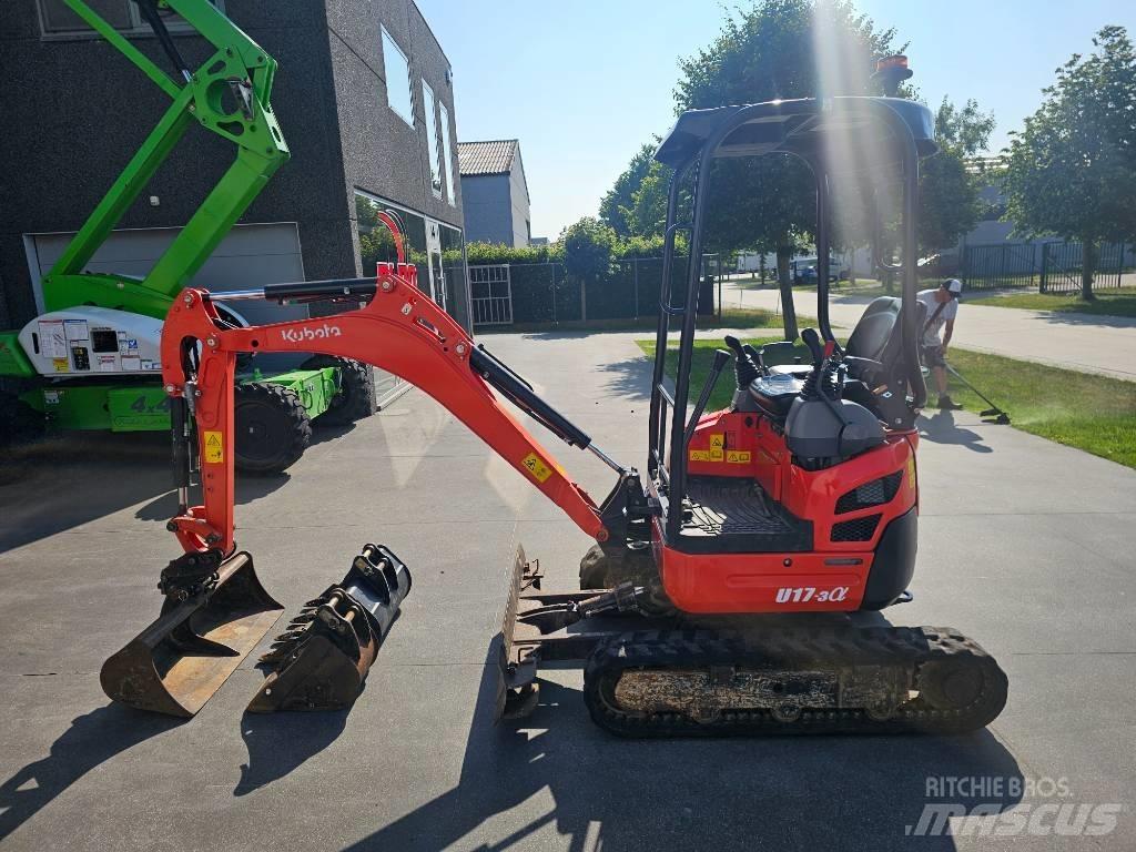 Kubota U 17-3 Mini kotrók < 7t