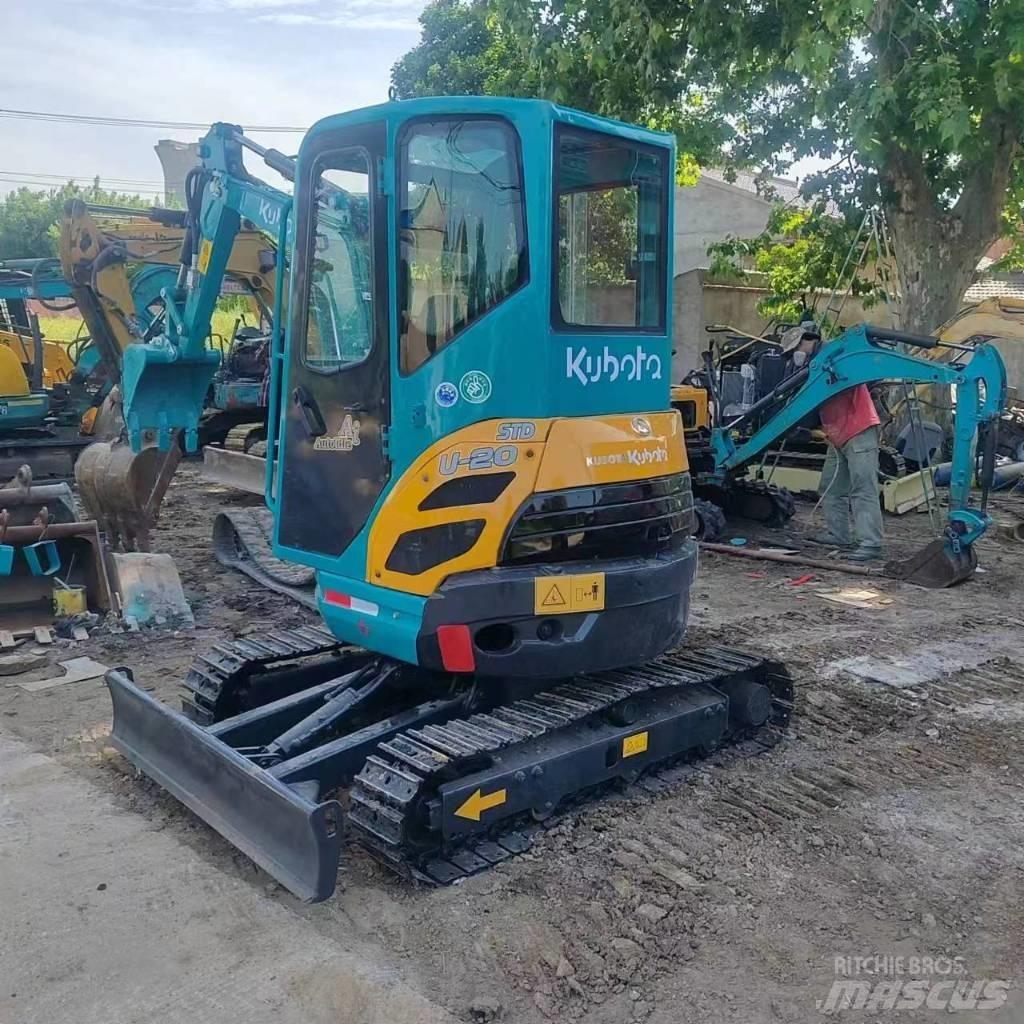 Kubota U 20 Mini kotrók < 7t