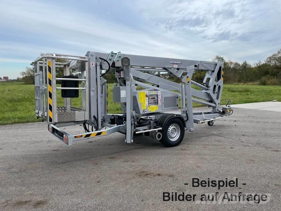Europelift TM 18GT Pótkocsira szerelt emelők és állványok