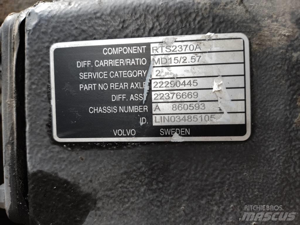 Volvo RTS2370A Tengelyek