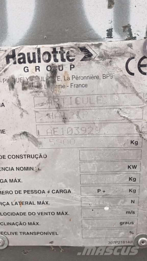 Haulotte HA 12 IP Karos emelők