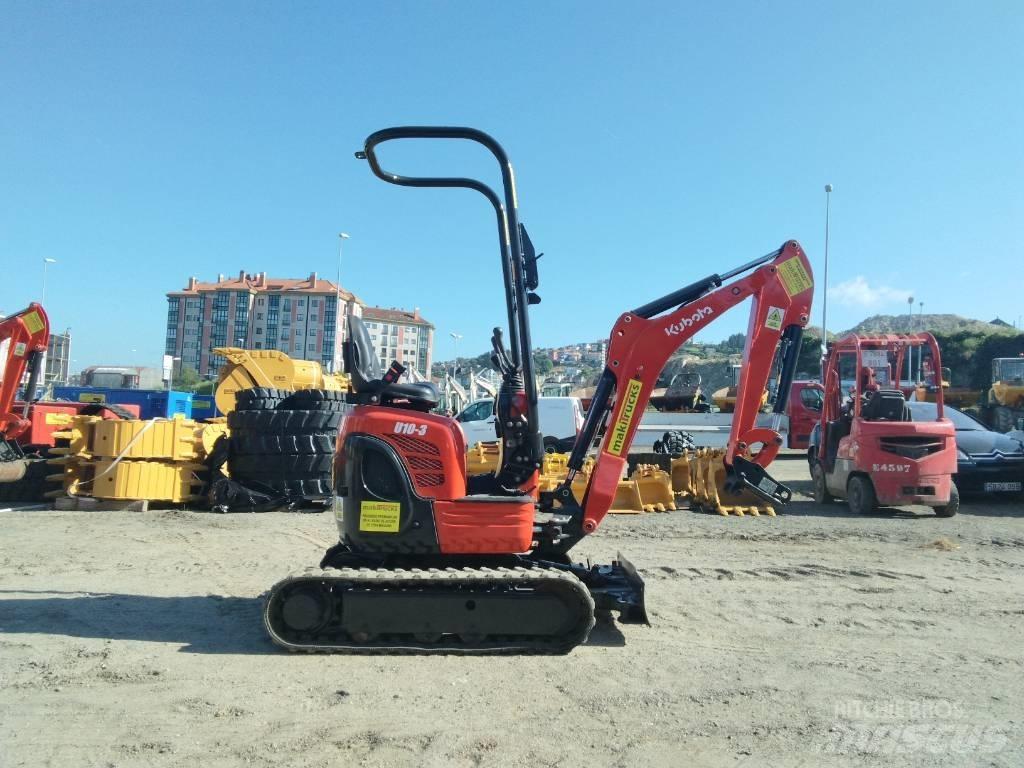 Kubota U 10-3 Mini kotrók < 7t