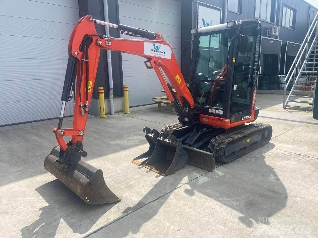 Kubota U 27-4 Mini kotrók < 7t