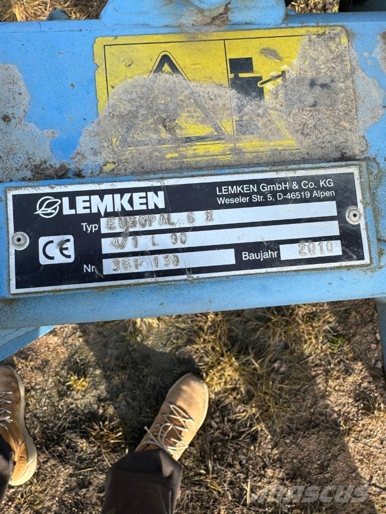 Lemken EurOpal 6 X Váltvaforgató ekék