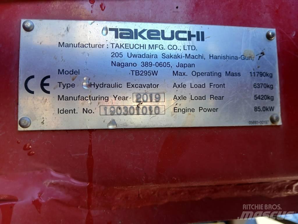 Takeuchi TB 295 W Gumikerekes kotrók