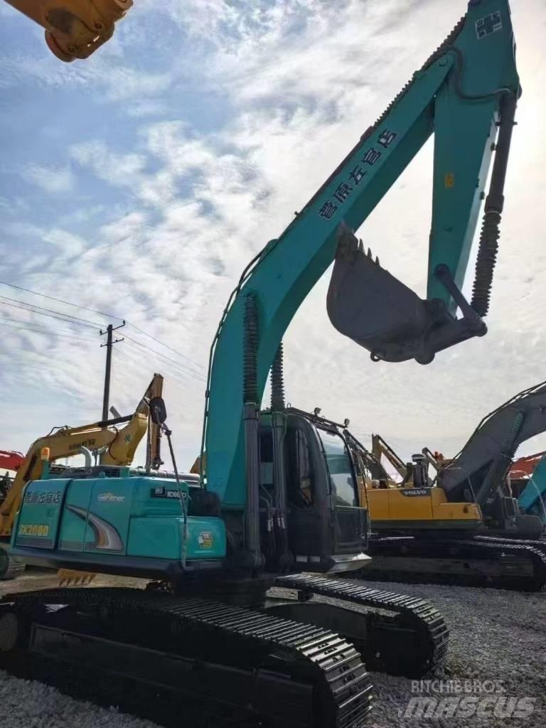 Kobelco SK 200 Lánctalpas kotrók