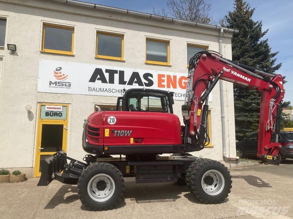Yanmar B 110 W Gumikerekes kotrók