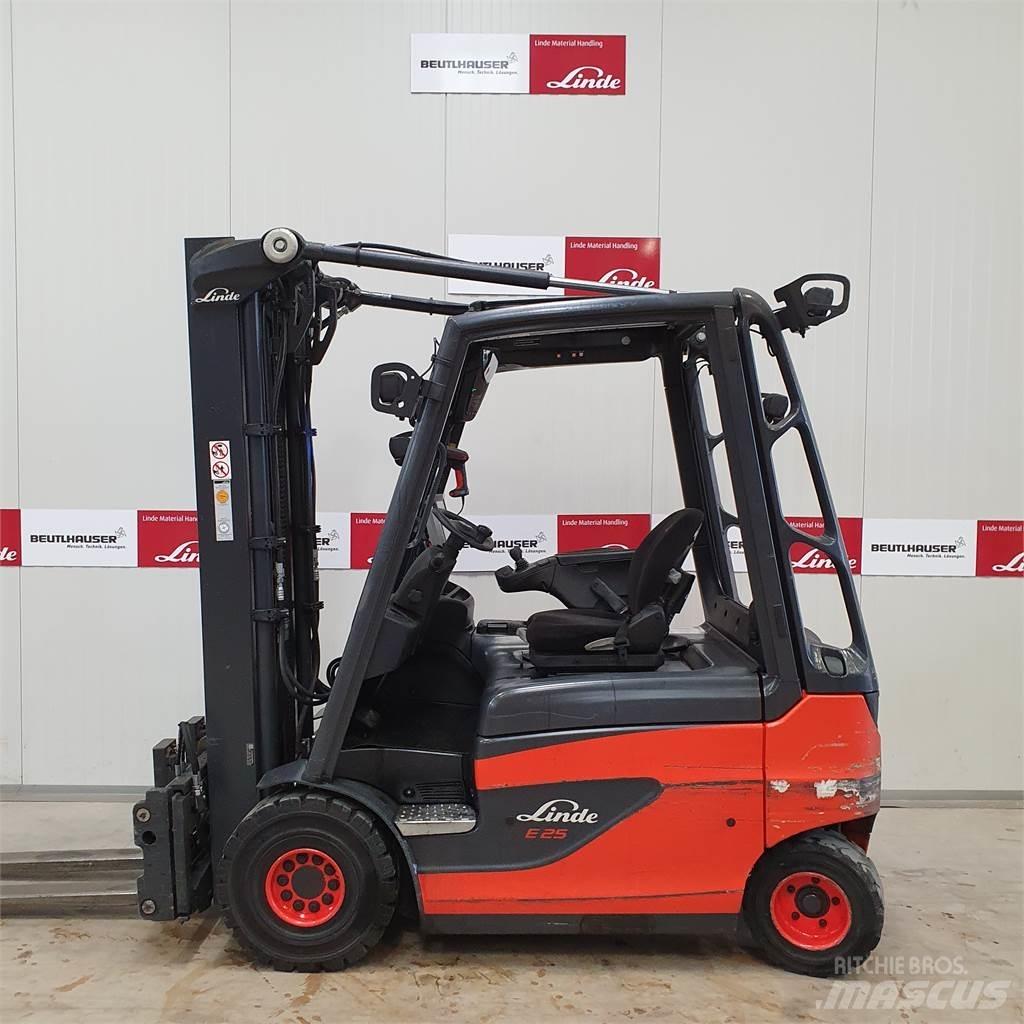 Linde E25 Elektromos targoncák