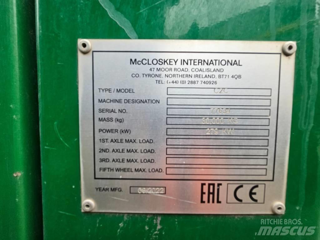 McCloskey C2C Mobil törőgépek