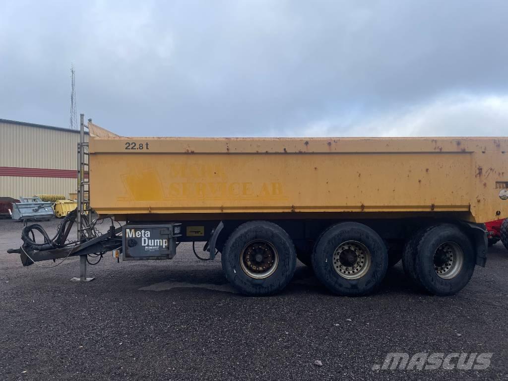 Metsjö Meta Dump 6.3 Billenő Mezőgazdasági pótkocsik