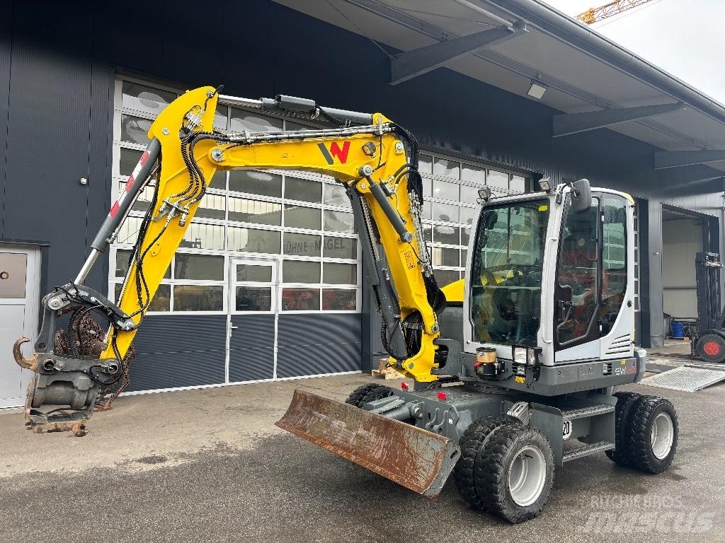 Wacker Neuson EW 65 Gumikerekes kotrók