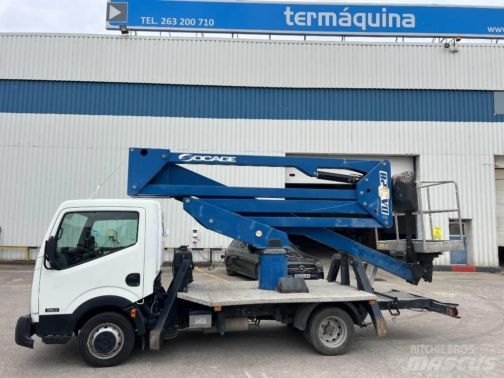 Nissan CABSTAR 35.11 Teherautóra szerelt emelők és állványok