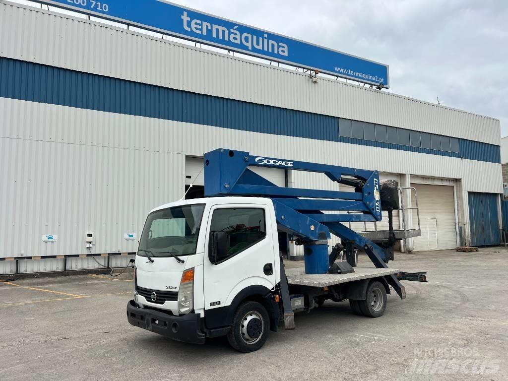 Nissan CABSTAR 35.11 Teherautóra szerelt emelők és állványok