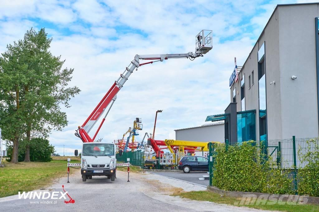 Multitel MJ 226 Teherautóra szerelt emelők és állványok