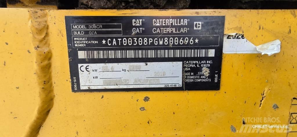 CAT 308 CR Közepes (midi) kotrók 7 t - 12 t