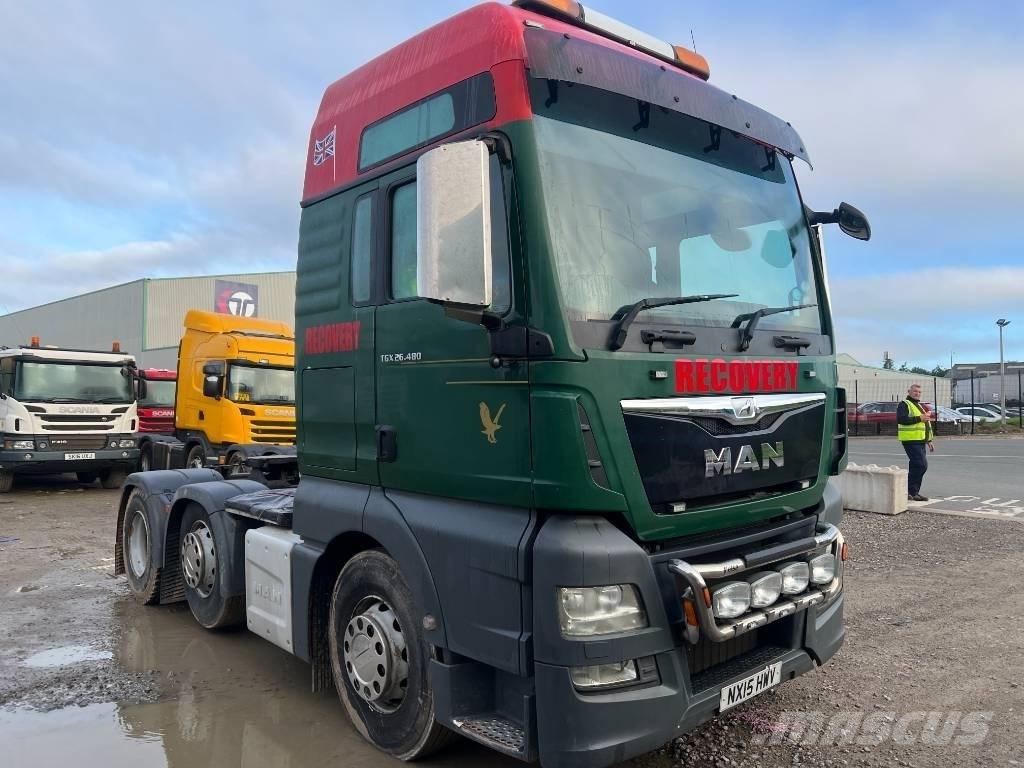 MAN TGX 26.480 Nyergesvontatók