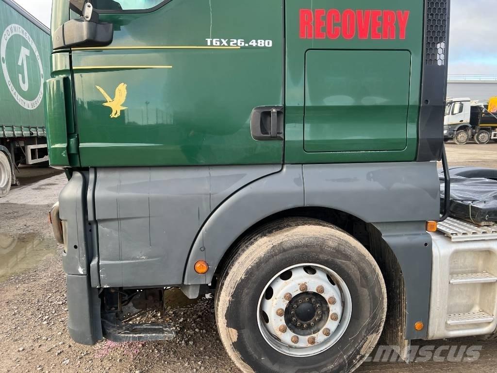 MAN TGX 26.480 Nyergesvontatók