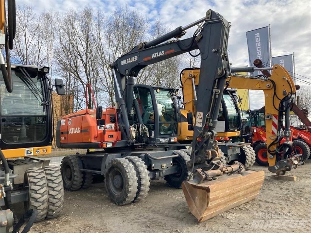 Atlas 160W Gumikerekes kotrók