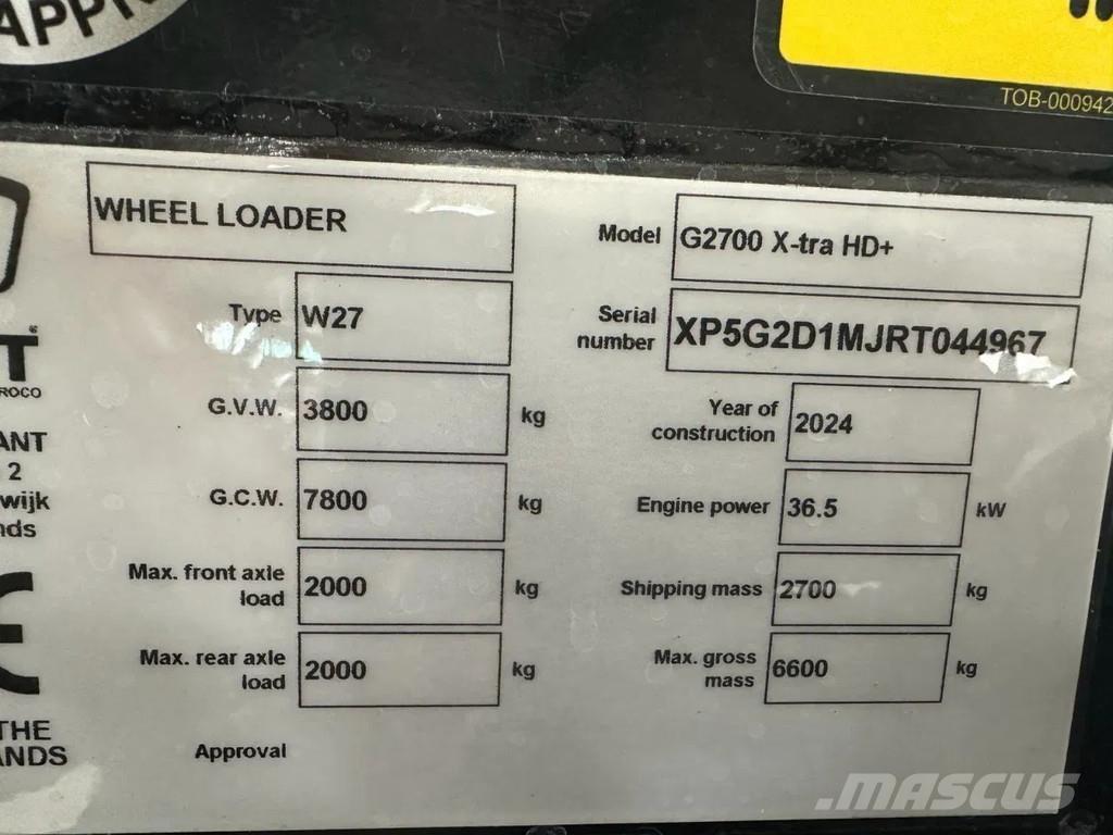 GiANT G2700HD+ Mini homlokrakodók