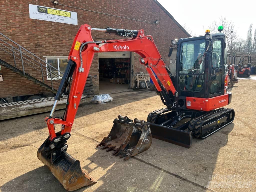 Kubota KX 037-4 Mini kotrók < 7t