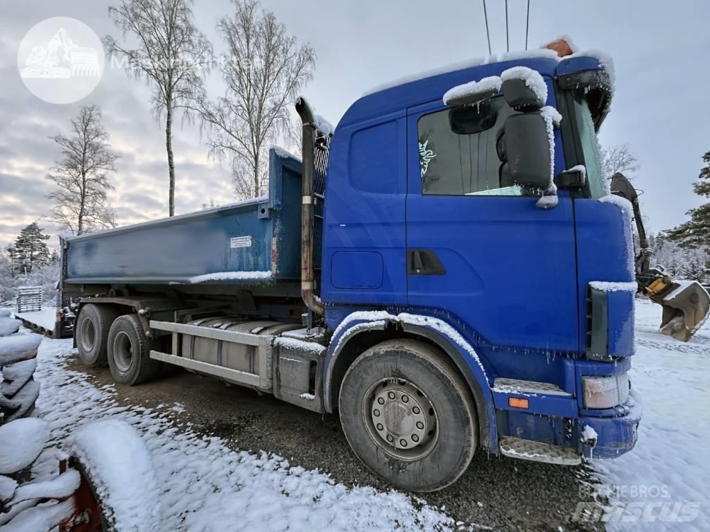 Scania R 124 GB 470 Horgos rakodó teherautók