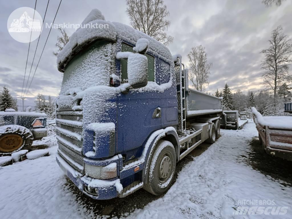 Scania R 124 GB 470 Horgos rakodó teherautók