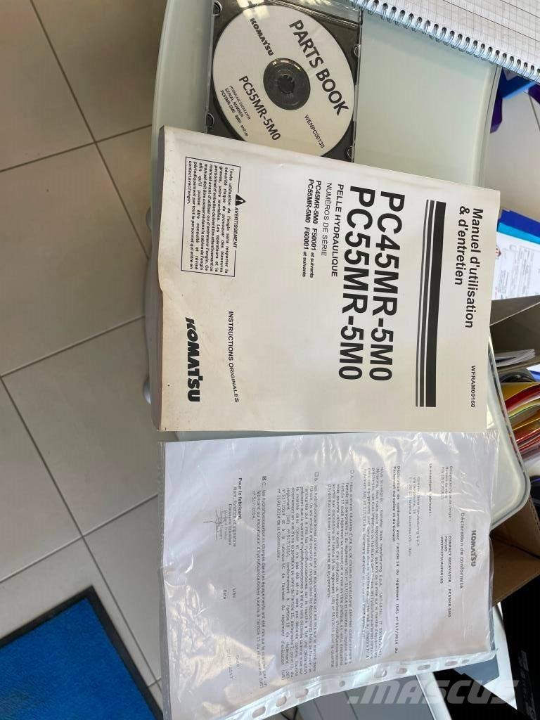 Komatsu PC55MR-5MO Mini kotrók < 7t