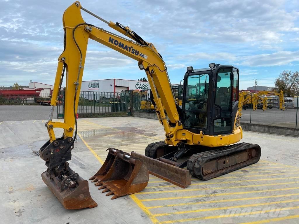 Komatsu PC55MR-5MO Mini kotrók < 7t