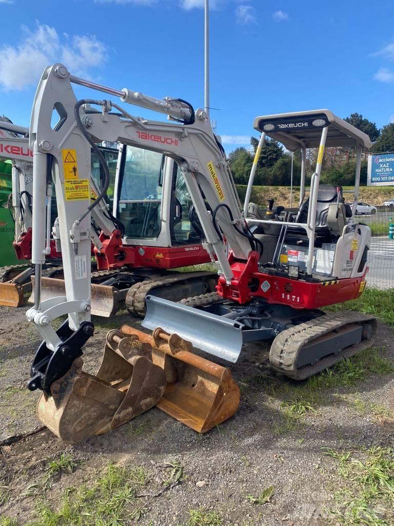 Takeuchi TB225 Mini kotrók < 7t