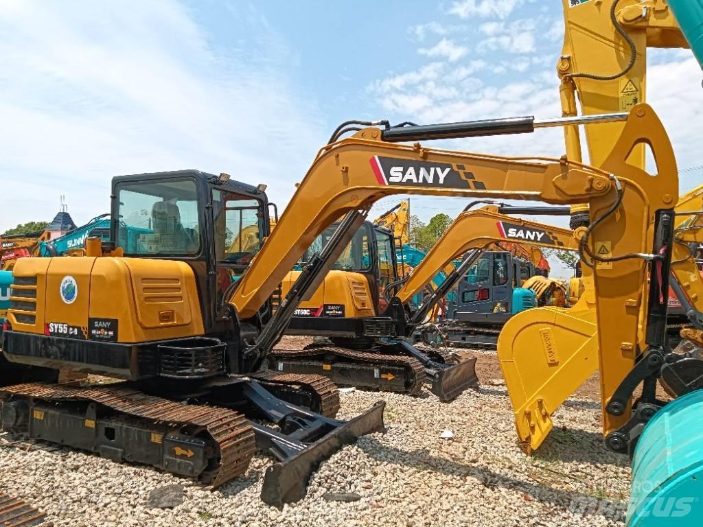 Sany SY 55C Mini kotrók < 7t
