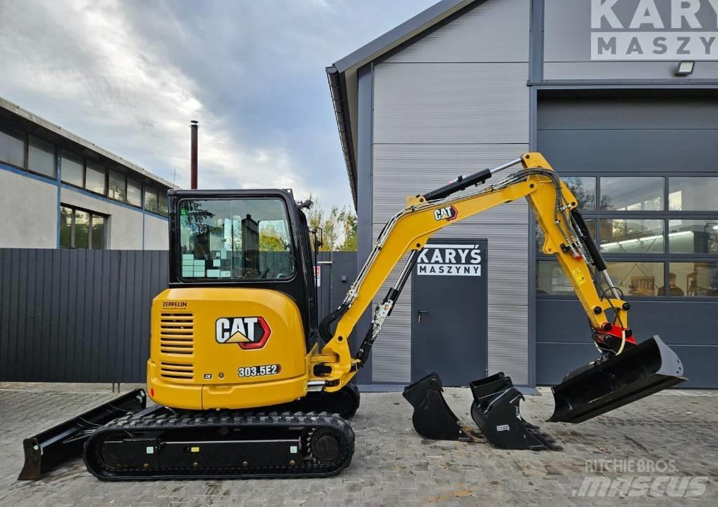 CAT 303.5 E CR Mini kotrók < 7t