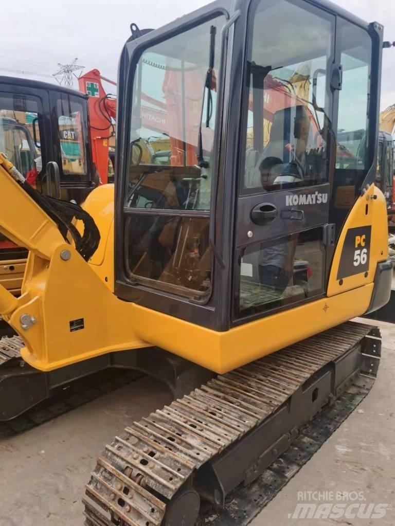 Komatsu PC 56 Lánctalpas kotrók