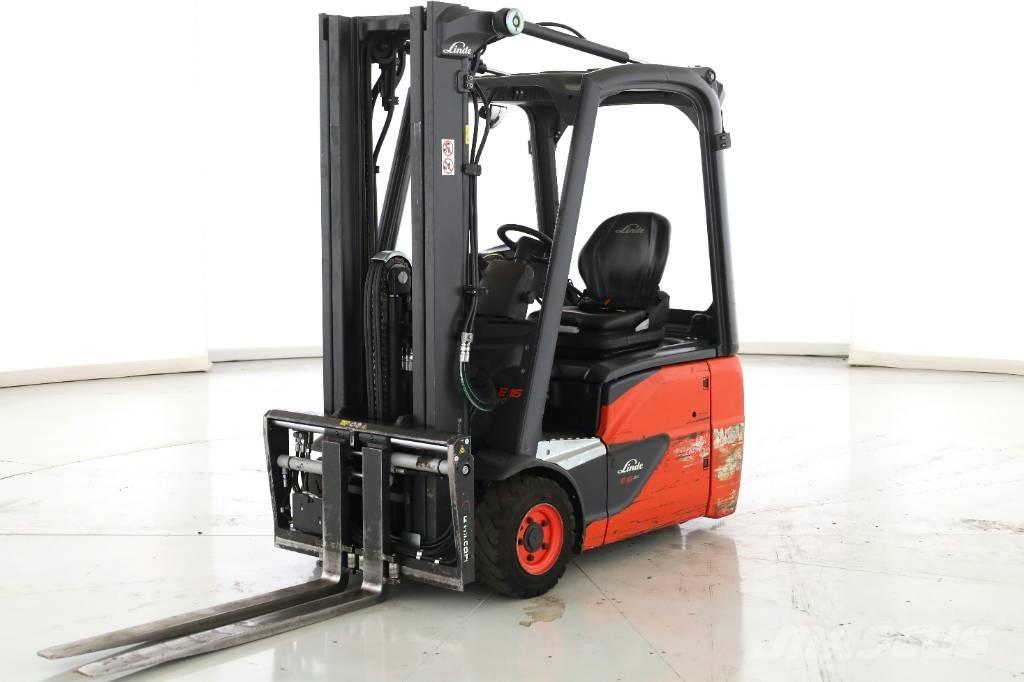 Linde E 16 C-02 Elektromos targoncák