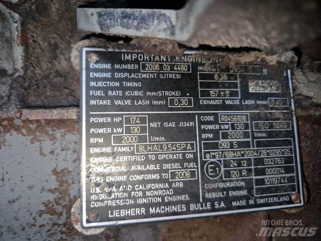 Liebherr D934S A4 Motorok