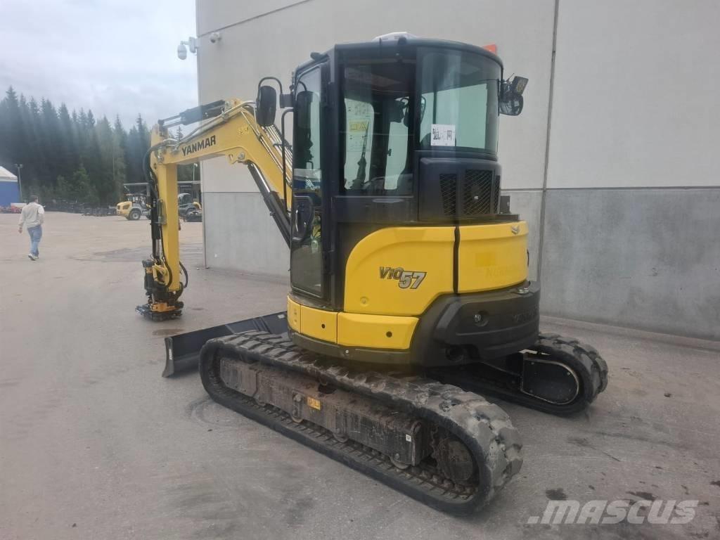 Yanmar vio 57-6A Mini kotrók < 7t