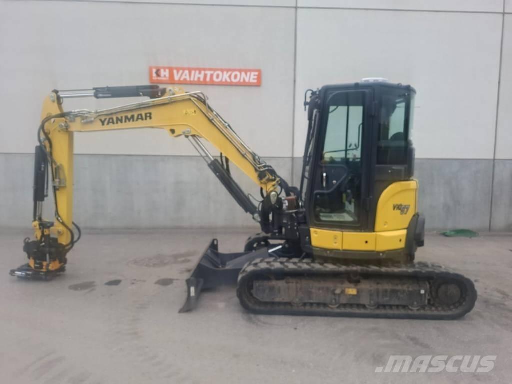 Yanmar vio 57-6A Mini kotrók < 7t