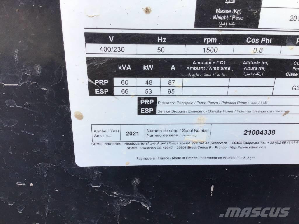 Kohler J66C3 Dízel áramfejlesztők