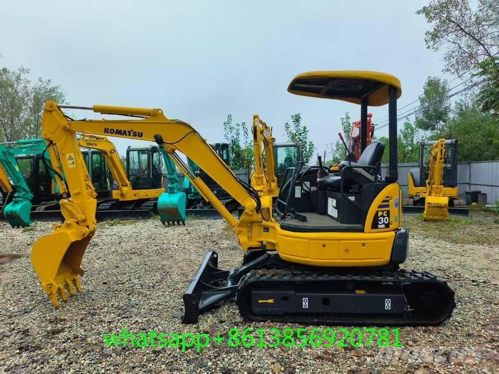 Komatsu PC 30 Mini kotrók < 7t