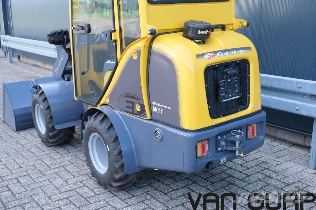 Eurotrac W11- MC (255) Gumikerekes homlokrakodók