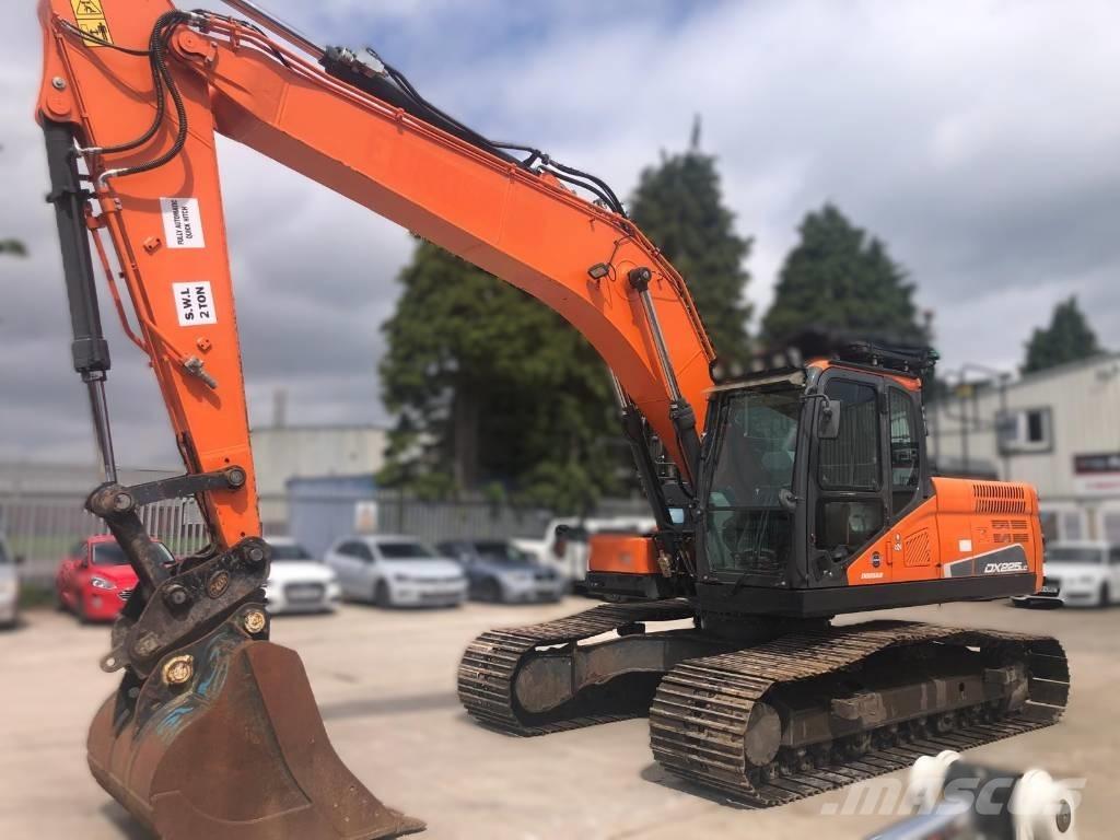 Doosan DX 225 LC-5 Lánctalpas kotrók