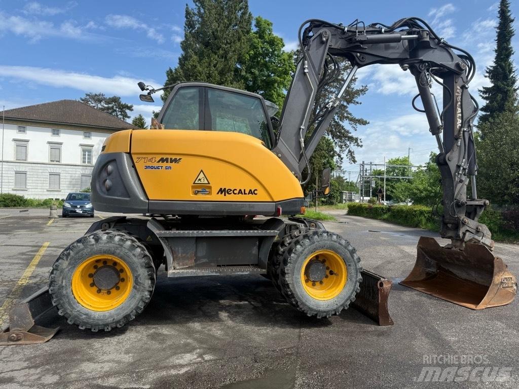 Mecalac 714 MW Gumikerekes kotrók