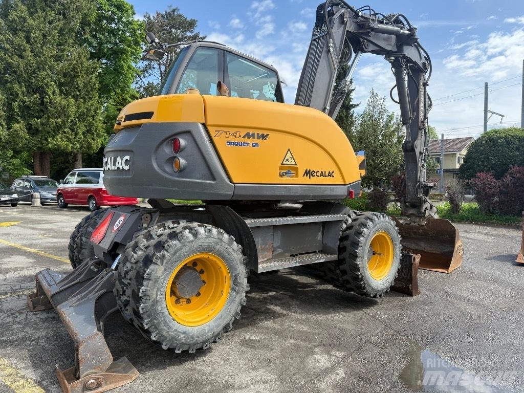 Mecalac 714 MW Gumikerekes kotrók