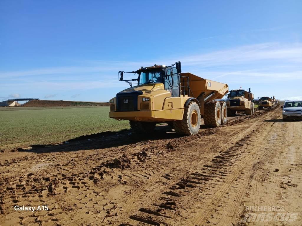 CAT 745 Csuklósdömperek
