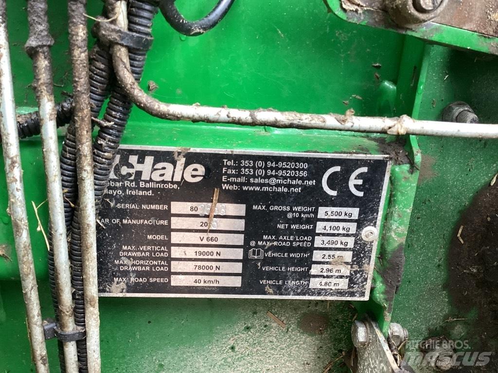 McHale V 660 Körbálázók