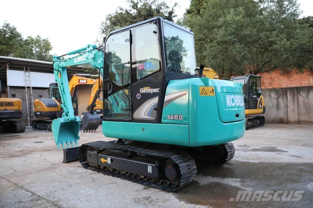Kobelco sk60-8 Mini kotrók < 7t