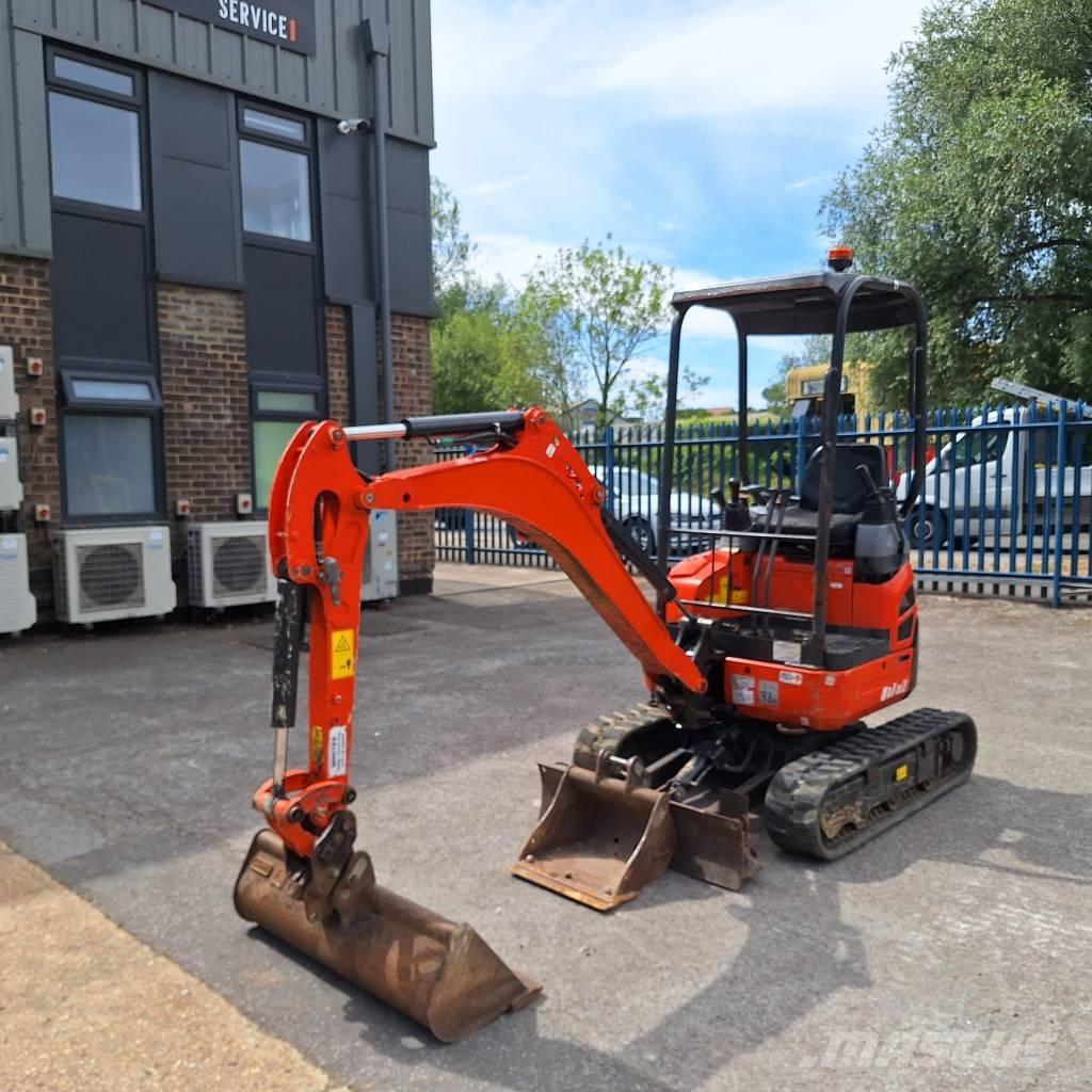 Kubota U 17-3 Mini kotrók < 7t