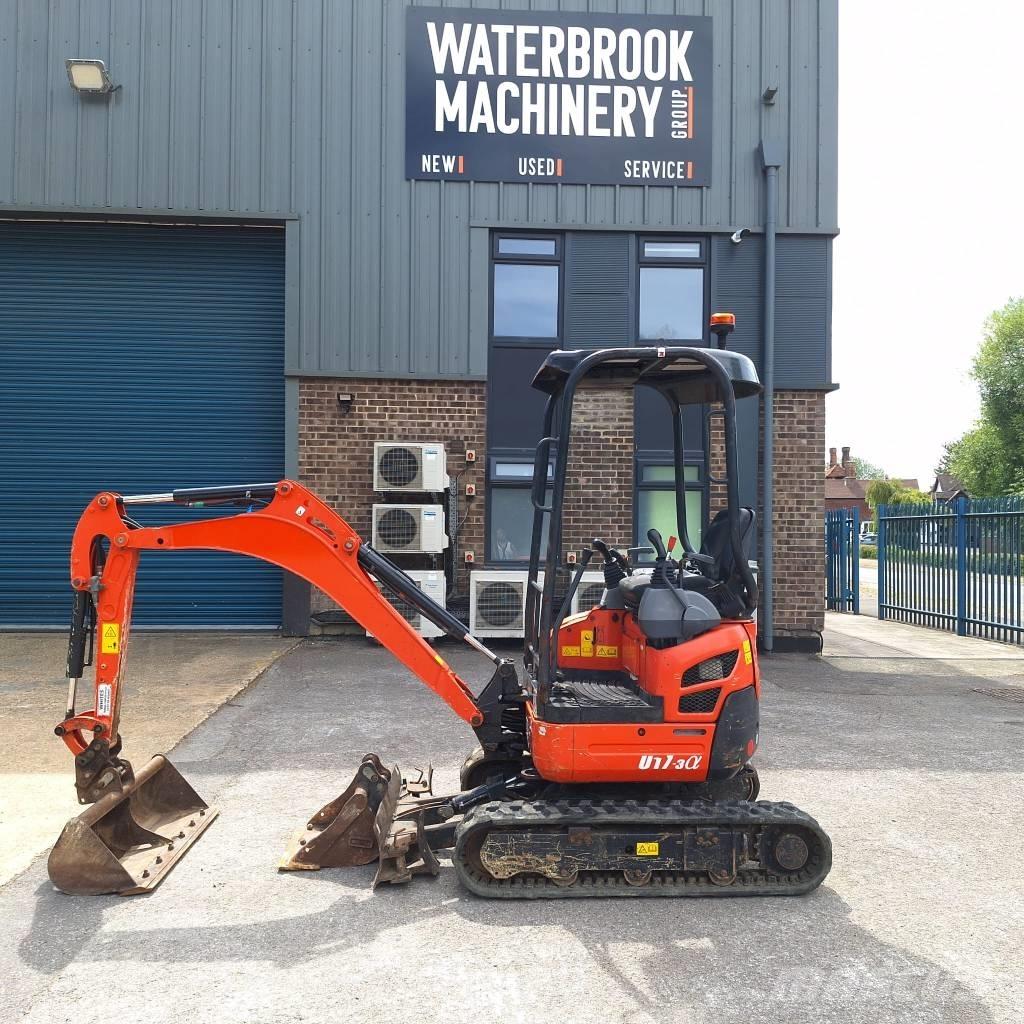 Kubota U 17-3 Mini kotrók < 7t