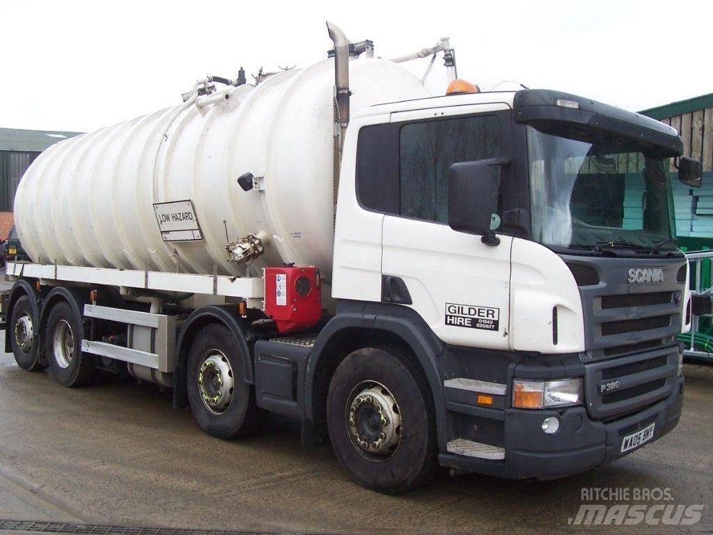 Scania P 380 Vákuum teherautok