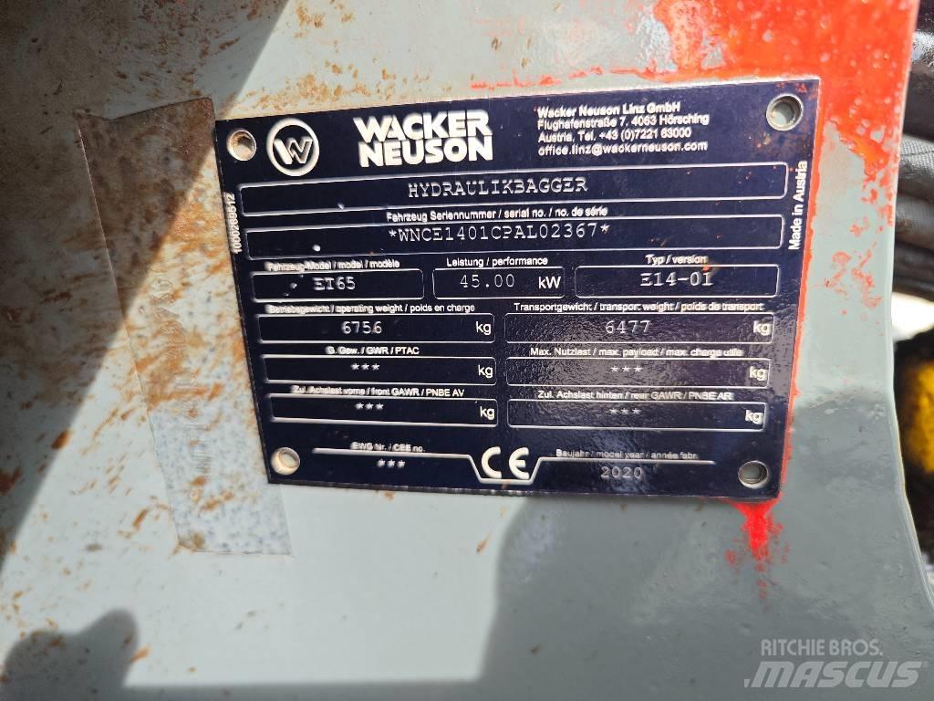 Wacker Neuson ET 65 Lánctalpas kotrók